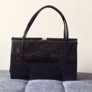 Vintage satchel Black Bag